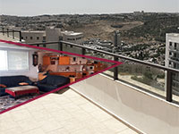 רחוב קדיש לוז, שכונת רמת שרת בירושלים, בניין הכוכב / צילום: יח"צ