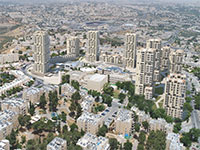 תוכנית התחדשות עירונית במקום מרכז הקליטה בגילה / הדמיה: משרד הבינוי והשיכון