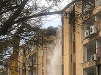 הריסת הבניינים בפרויקט ברחוב רקנאטי, לפני כשנה / צילום: מיכל ארבל