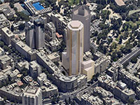 מגדל פזגז / הדמיה: פיי-קוב-פריד אדריכלים