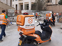 זירת התאונה בגבעת שמואל / צילום: איחוד הצלה