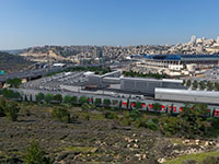 חניונים בשכונת מלחה בי-ם יהפכו למתחם תחזוקה וחניון קרונות לרכבת הקלה / הדמיה: אדריכל גיל קריבין, צוות אב לתחבורה