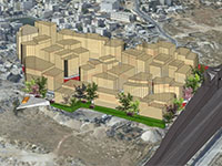 אזור תעסוקה חדש בעיסאוויה  / הדמיה: יערה רוזנר-מנור אדריכלים - בשיתוף אדריכל אסלאם דעי