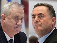 ישראל כ"ץ ובני גנץ / צילום: אוהד צויגנברג-ידיעות אחרונות, אביר סולטן-רויטרס