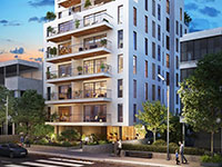 רחוב זכרון יעקב 13, תל אביב, סמוך לכיכר המדינה / הדמיה: יח"צ