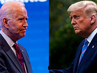 דונלד טראמפ נגד ג'ו ביידן / צילום: Associated Press