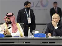 ולדימיר פוטין ומוחמד בין סלמאן / צילום: Natacha Pisarenko, AP