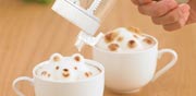 מקציף תלת מימד לקפה, 3D Latte Art Maker / צילום: מהוידאו