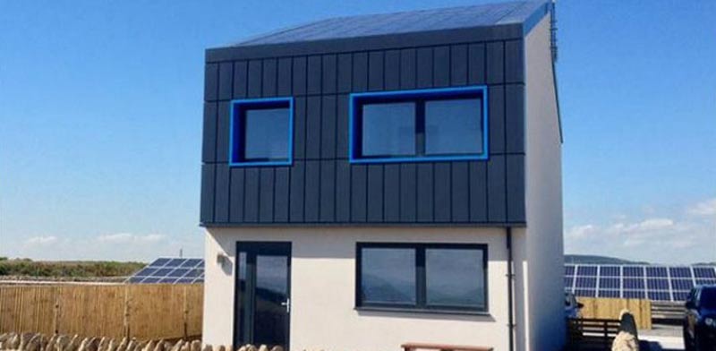 בית חכם, מייצר יותר חשמל מאשר הוא צורך, Solcer House/ צילום: Swansea University