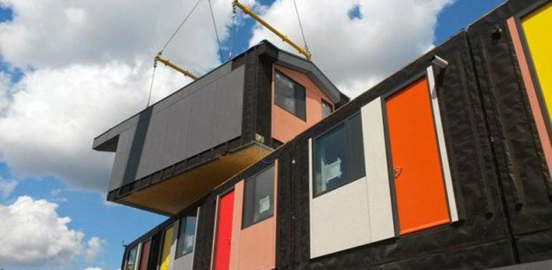 דיור בר השגה בלונדון, לגו  Y:Cube / צילום: וידאו