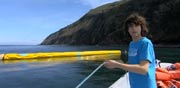 פרויקט לניקוי האוקיינוסים boyan Slat  , The Ocean Cleanup / צילום: וידאו
