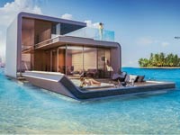 בית על המים בדובאי/ צילום: מתוך האתר kleindienst