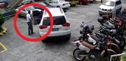 ניסיון חניה כושל, הפיליפינים, מנילה, רכב / צילום: וידאו