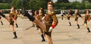 פלוגות העונג של צפון קוריאה, קים ג'ונג און / צילום: וידאו