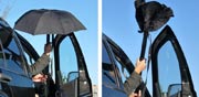 מטריה חכמה, קיקסטארטר RainBender Umbrella / צילום: וידאו