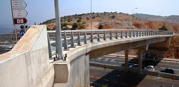 מחלף מסד-רביד, תשתיות, פרויקט הרחבת כביש 65-85, נתיבי ישראל / צילום: חברת נתיבי ישראל