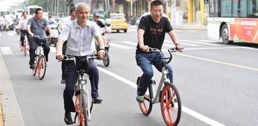 אופניים מקושרים, מערכת חכמה לאופניים, Mobike, סטארט אפ, סין, סינגפור / צילום: וידאו