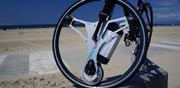 גלגל שהופך אופניים לחשמליים / צילום: מהוידאו
