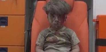 ילד סוריה/ צילום: מהוידאו