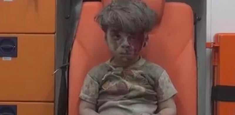 ילד סוריה/ צילום: מהוידאו
