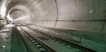 המנהרה הארוכה בעולם/ צילום: מהוידאו