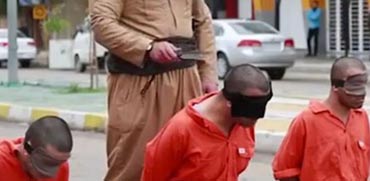 דאע"ש, הוצאות להורג, הבולדוזר מפלוג'ה, סוריה, עיראק, טרור, צבא סוריה / צילום: וידאו