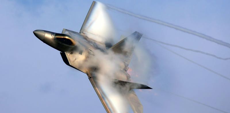 מטוס קרב F-22 לוקהיד מרטין, צבא ארה"ב / צילום: וידאו