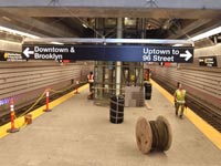 קו רכבת תחתית חדש בניו יורק, תשתיות, Second Avenue Subway / צילום: וידאו