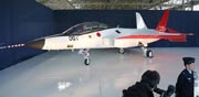 מטוס חמקן יפני  X-2 stealth fighter / צילום: וידאו