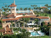 האחוזה של דונלד טראמפ/ צילום: מהוידאו