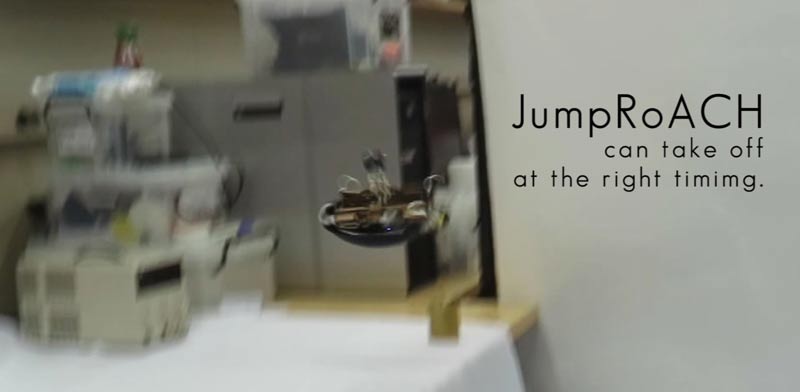 רובוט מקק מקפץ Jumping-Crawling Robot ICRA 2016 / צילום: אוניברסיטת ברקלי