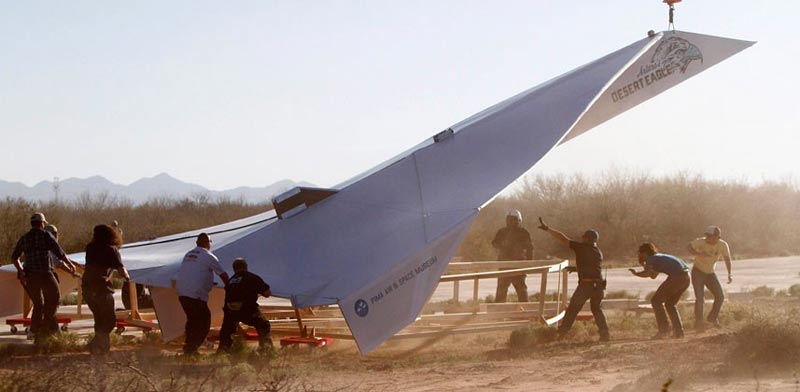 מטוס הנייר הגדול בעולם/ צילום: מהוידאו