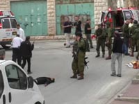 חייל מוציא להורג פלסטיני / צילום: מהוידאו