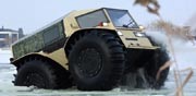 רכב שטח משוריין צבא רוסיה  SHERP ATV / צילום: וידאו