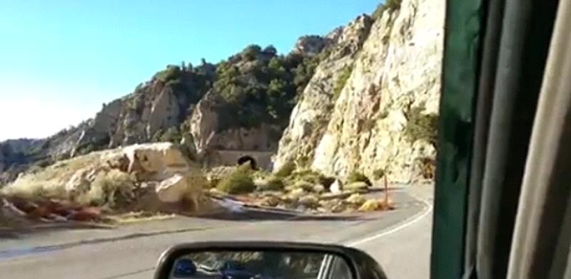 רכב, נפילה מצוק / צילום: מתוך הוידאו