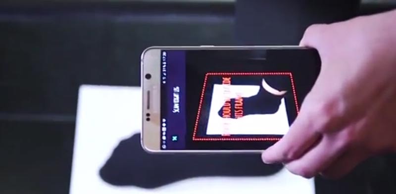 אפליקציה למדידת כף הרגל WizeSize/ צילום: מתוך הוידאו