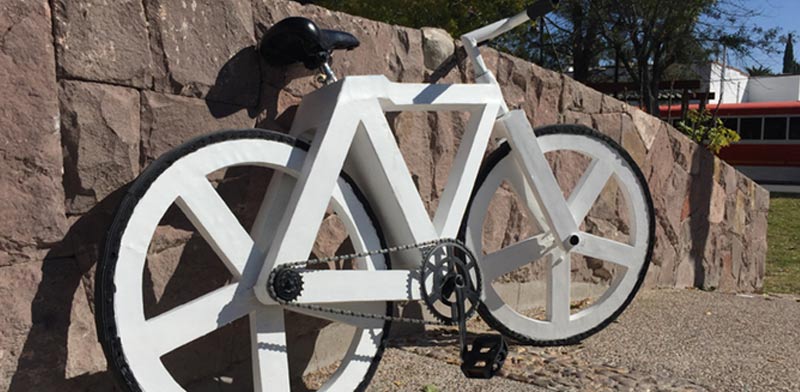 אופניים ממוחזרים Urban GC1/ צילום: מתוך הוידאו קיקסטארטר