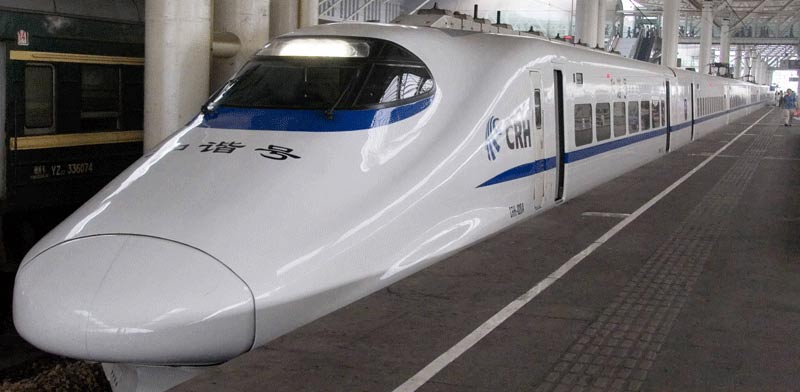 רכבת קליע סין, קו הרכבת המהירה הארוך בעולם, סין / צילום: וידאו