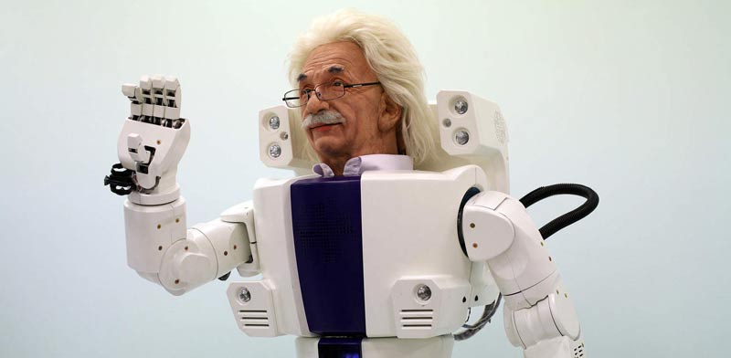 רובוטים/איינשטיין / צילום: יח``צ