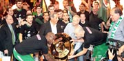 מכבי חיפה זוכה באליפות ליגת העל בכדורסל 2013 / צלם: מינהלת הליגה