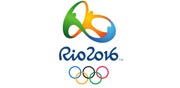 הלוגו של אולימפיאדת ריו דה ז'ניירו 2016 בברזיל