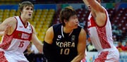נבחרת דרום קוריאה בכדורסל / צלם: רויטרס 