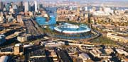 הדמיית מחשב של האצטדיון האולימפי בבוסטון 2024 / צילום: רויטרס