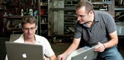 אלכס רב–אחא ואורן בוימן / צילום: אודי תירוש