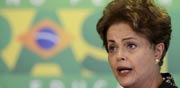 דילמה רוסף נשיאת ברזיל / צלם: רויטרס