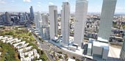 בנייה ברחוב יגאל אלון / הדמיה: עיריית ת"א