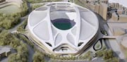האצטדיון המתוכנן של משחקי טוקיו 2020 / צלם: רויטרס