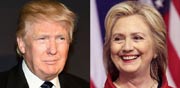 דונלד טראמפ והילארי קלינטון, בחירות ארה"ב / צילום: וידאו