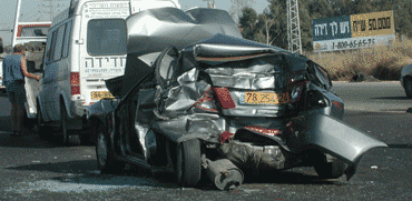 תאונת דרכים / צילום: תמר מצפי