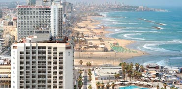 קו המלונות בתל אביב / צילום: תמר מצפי